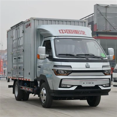 HOWO Young General Box Truck käytetty